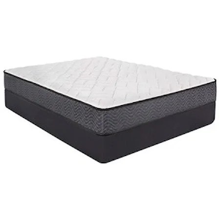 Queen 9 3/4" Firm Innerspring Mattress and 9" Steel Box Spring